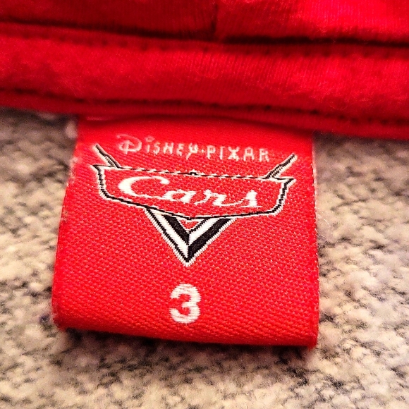 Disney Cars Lighning McQueen zip up hoodie - Picture 3 of 5